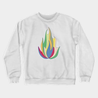 Flames 4 Crewneck Sweatshirt